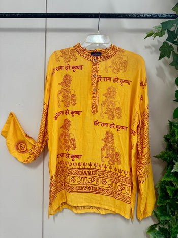 Prayer Manderin Shirt (XL)