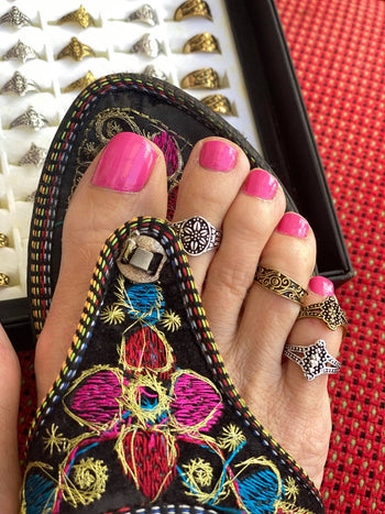 Silver Toe Ring