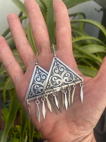 Anatoli Silver Earings