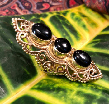 3 Stone Statement Ring