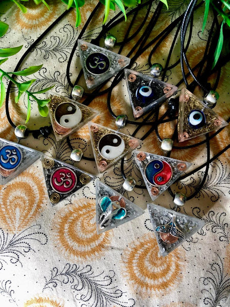 Orgonite Pendant Triangle