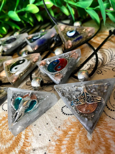Orgonite Pendant Triangle