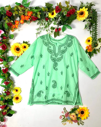 Indie Embroidered Cotton Shirt