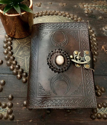 Leather Stone Journal