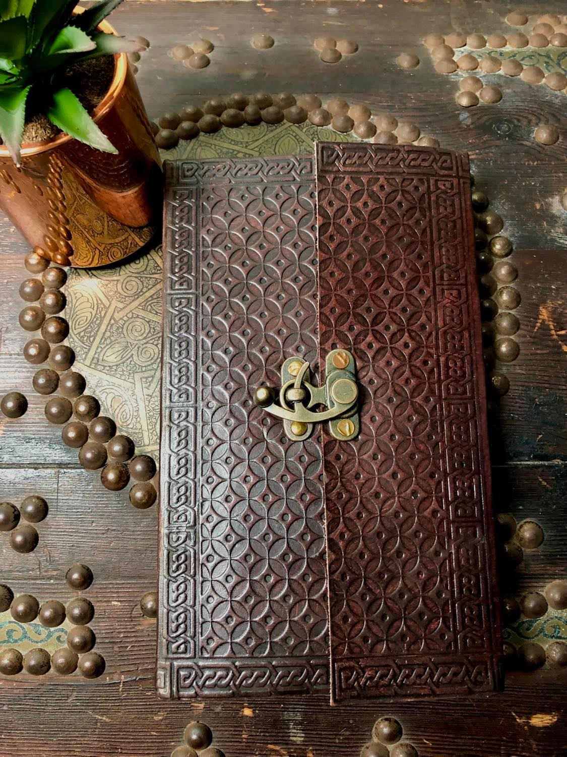 Coloured Leather Journals - Large