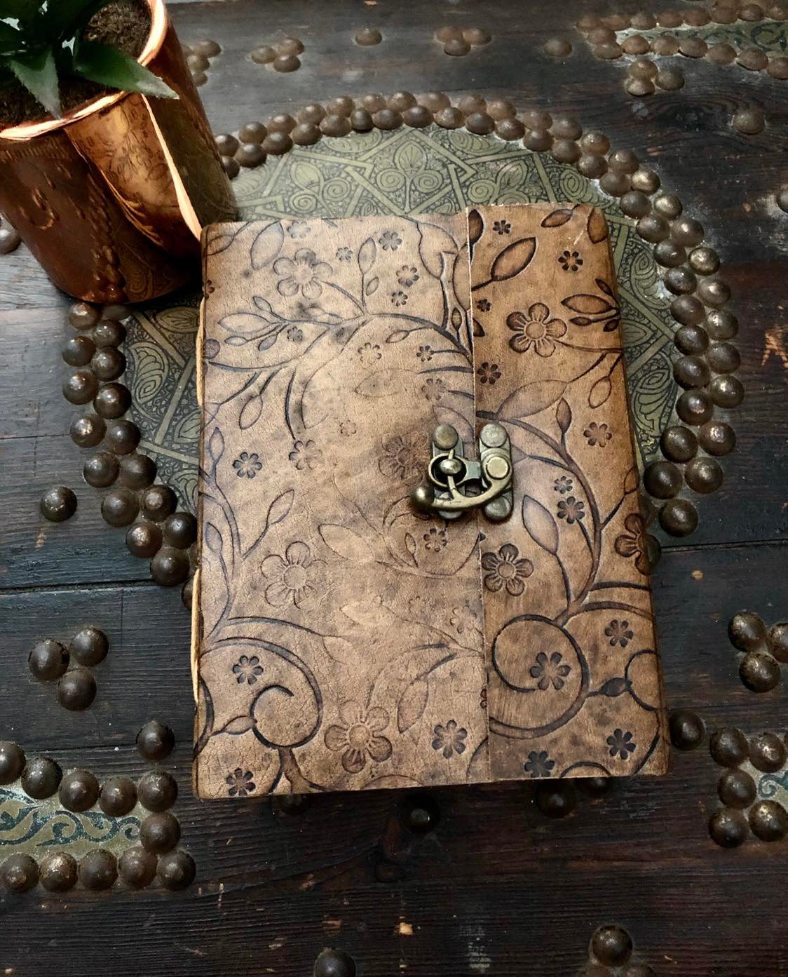 Soft Leather Clasp Journal