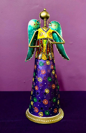 Hand Painted Aluminium Angel
