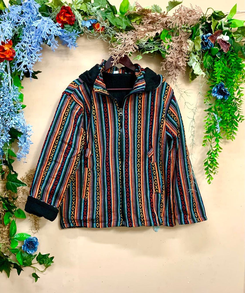 Hippie Brushed Fleece Jacket - LARGE