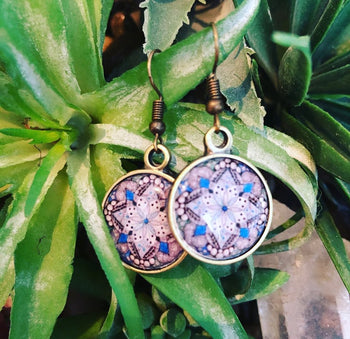 Boho Resin Earings