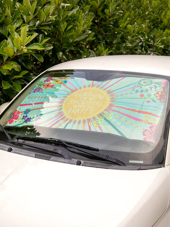 Boho Car Sun Shade