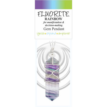 Gem Pendant Fluorite