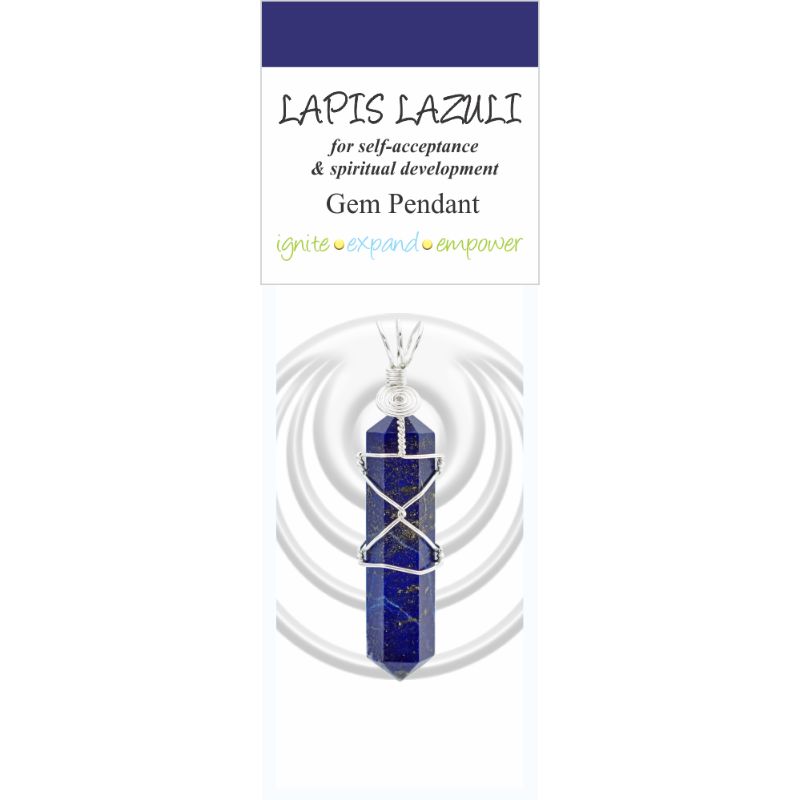 Gem Pendant Lapis Lazuli