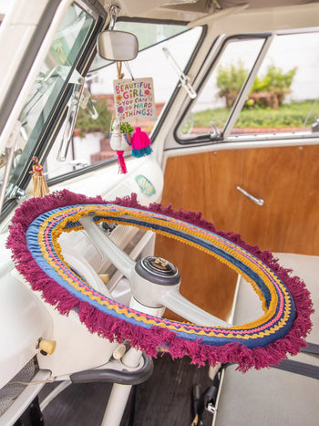 Boho Steering Wheel Cover