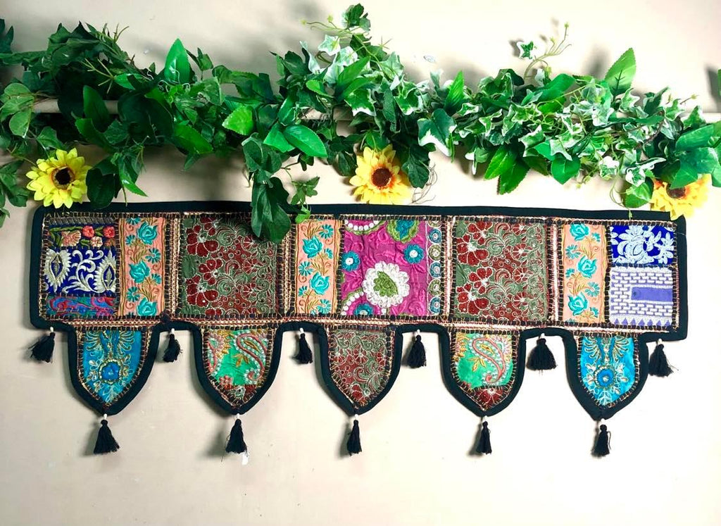 Indie Embroidered Wall Hanging