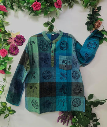 Patch Print Kurtha Shirt XL