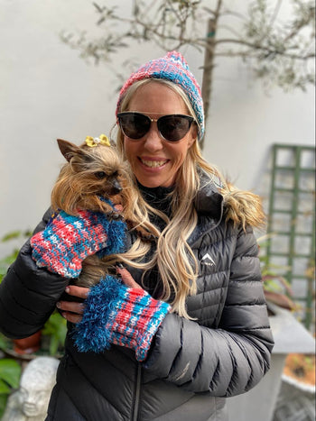 Fingerless Gloves Set