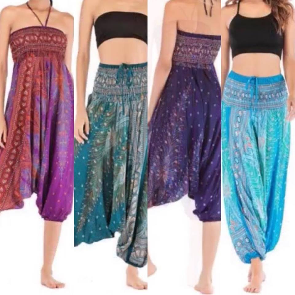 Thai Hippie Harem Pants – Habiba Boho Boutique